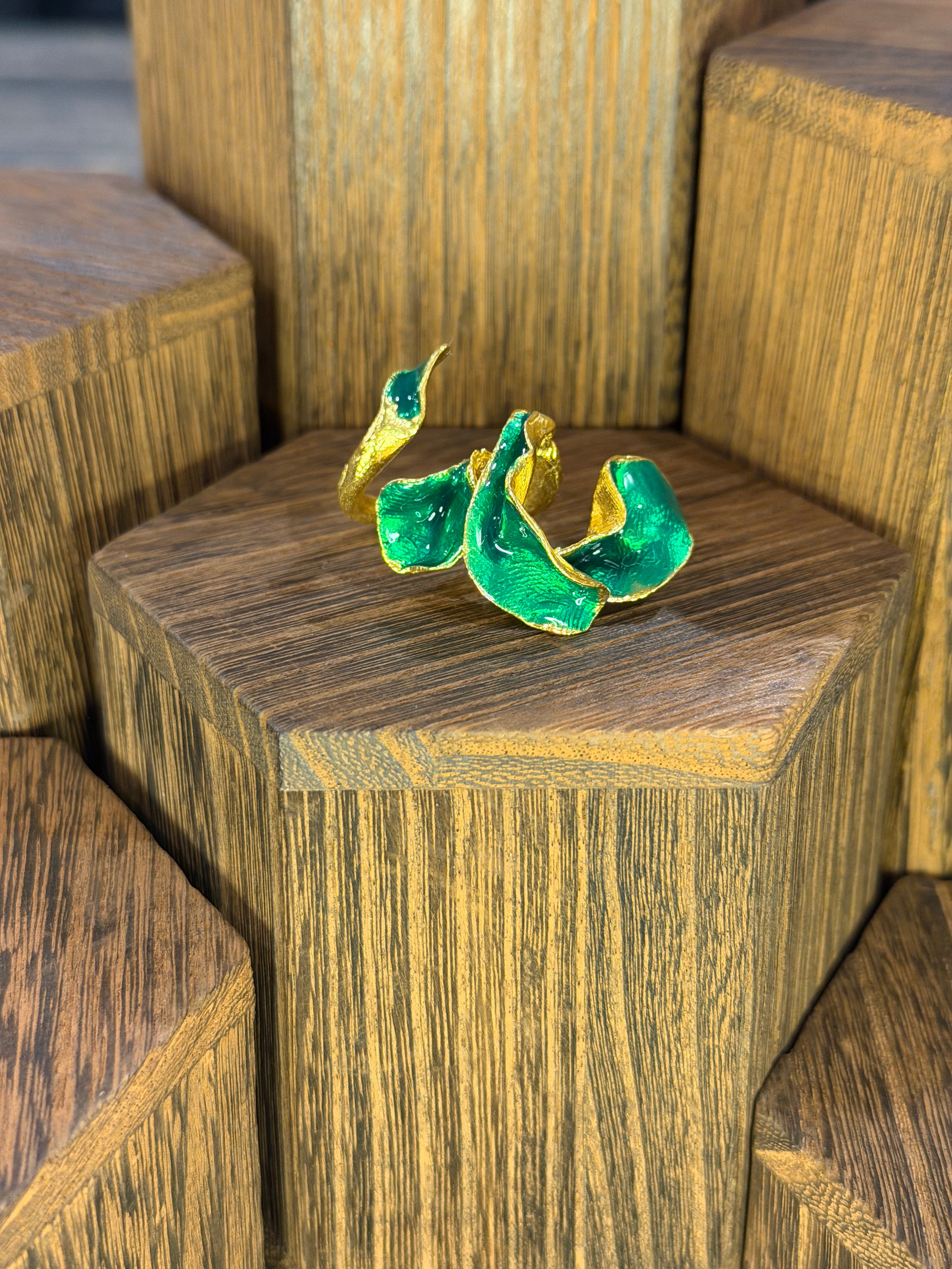 Enamel Bloom Ring