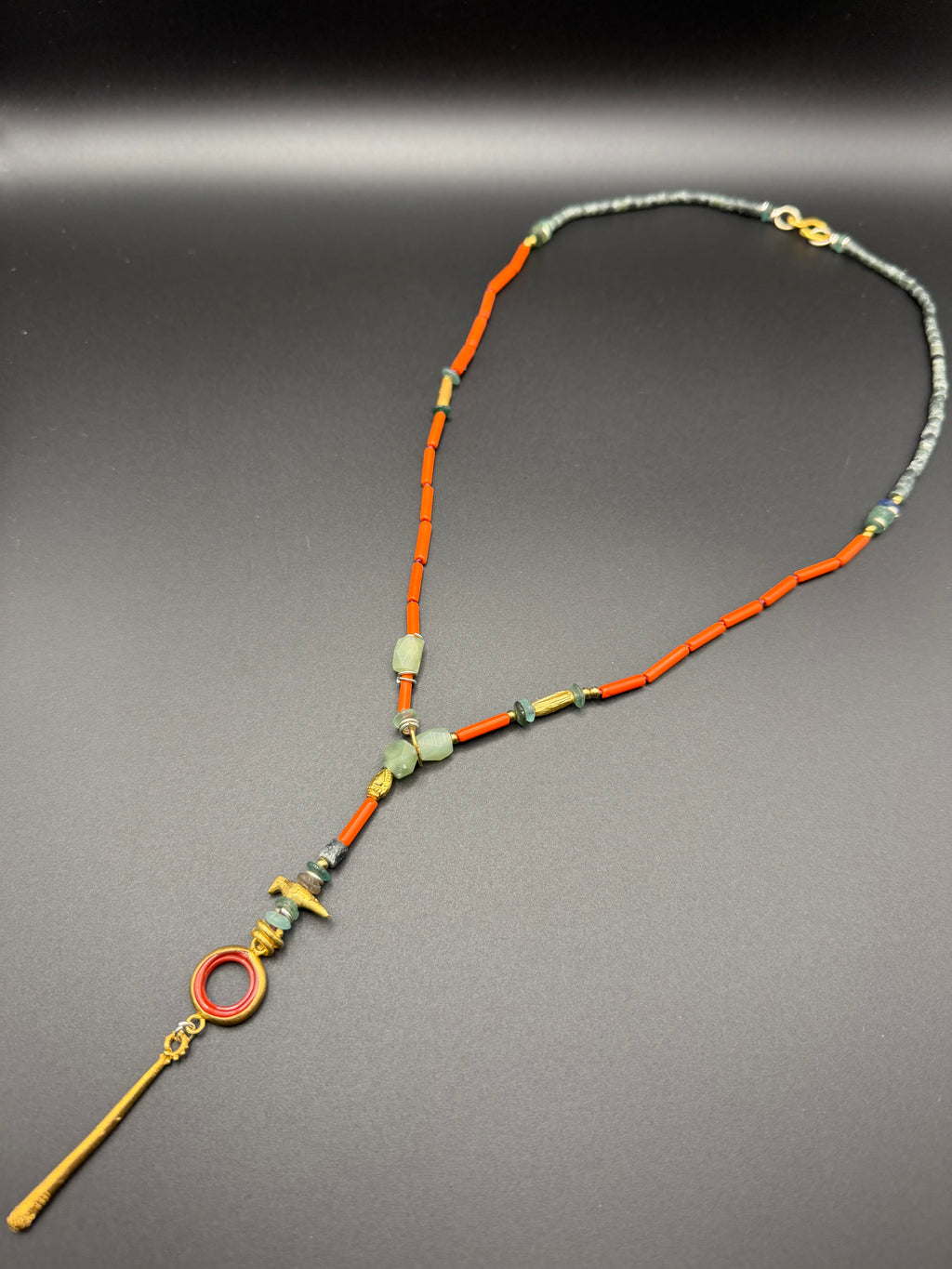 Bird Coral Necklace