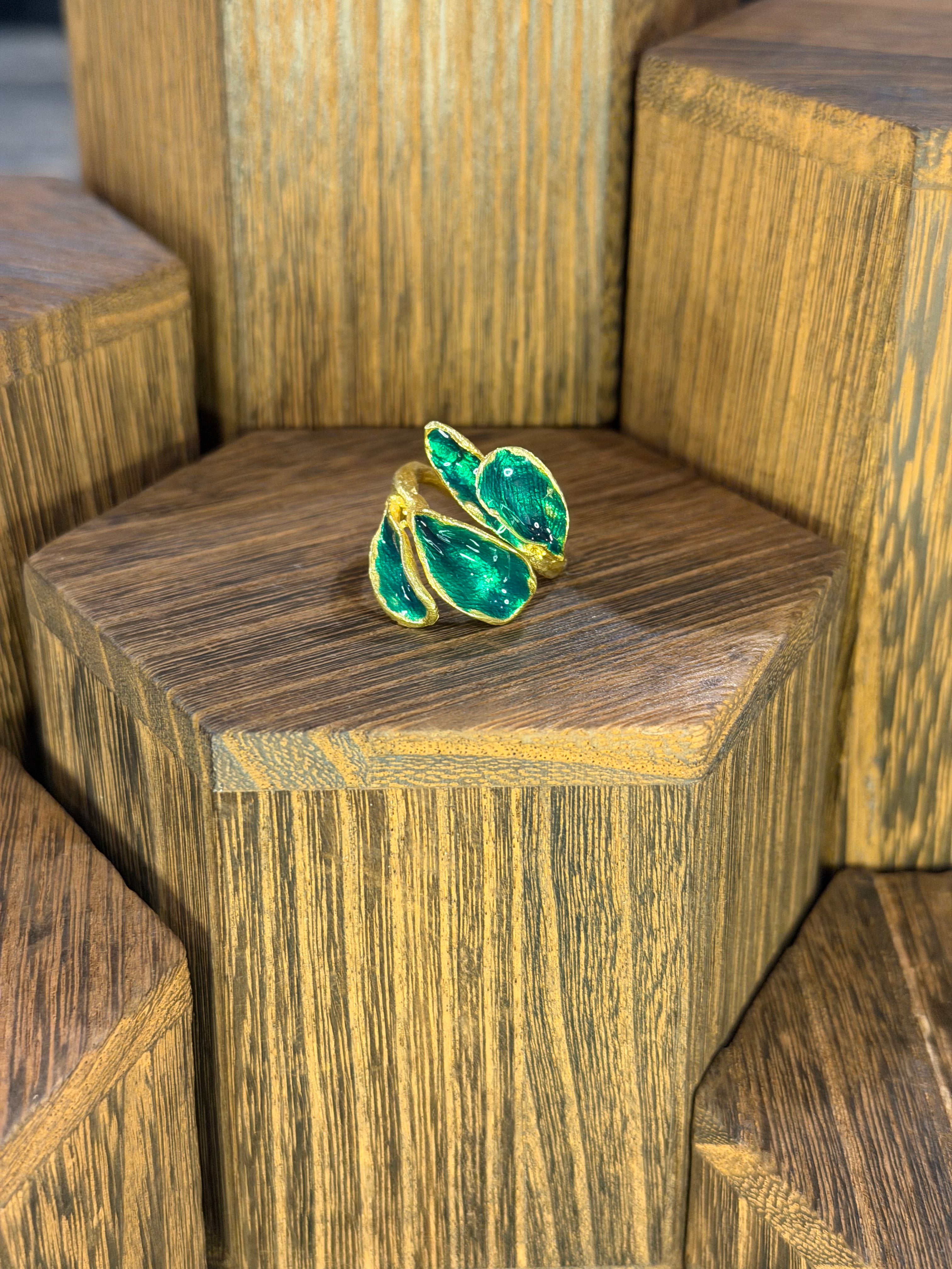 Enamel Bloom Ring