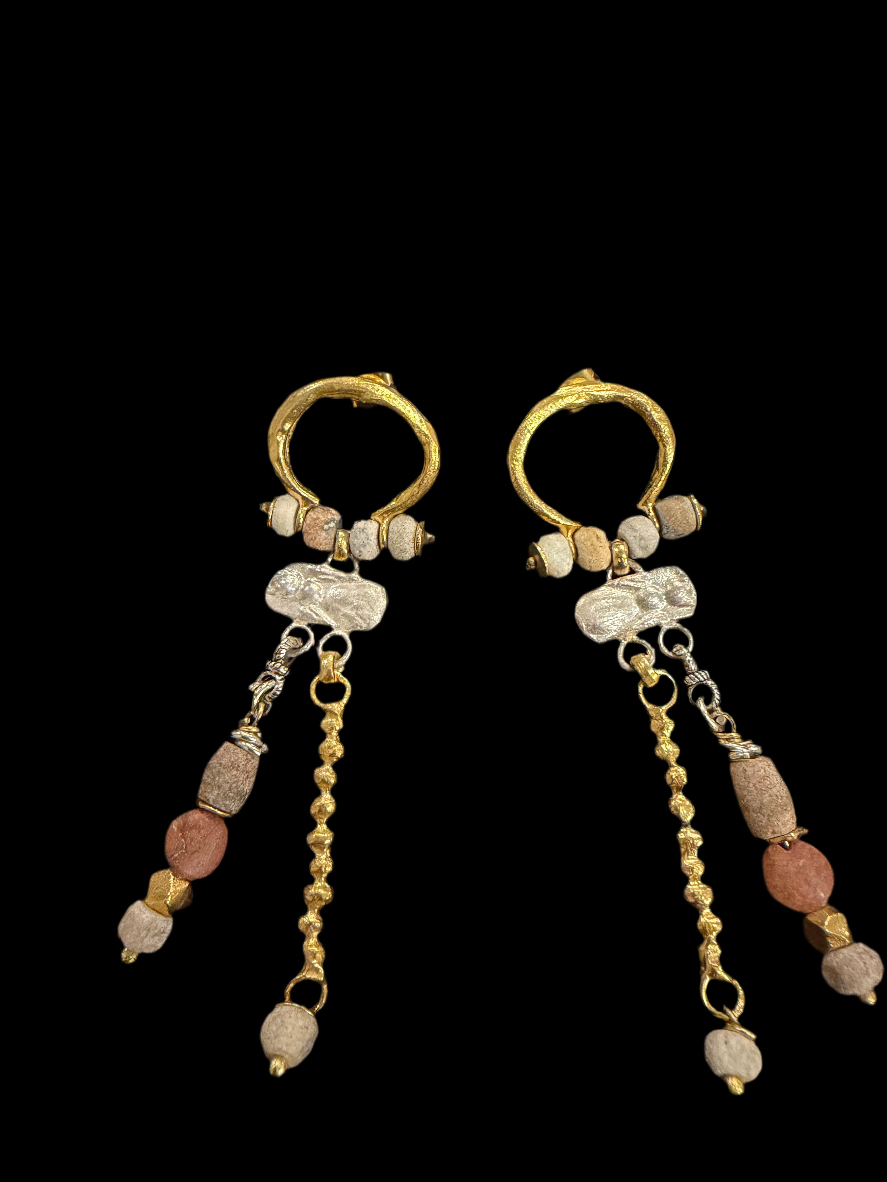 Relic Pendant Drop Earrings