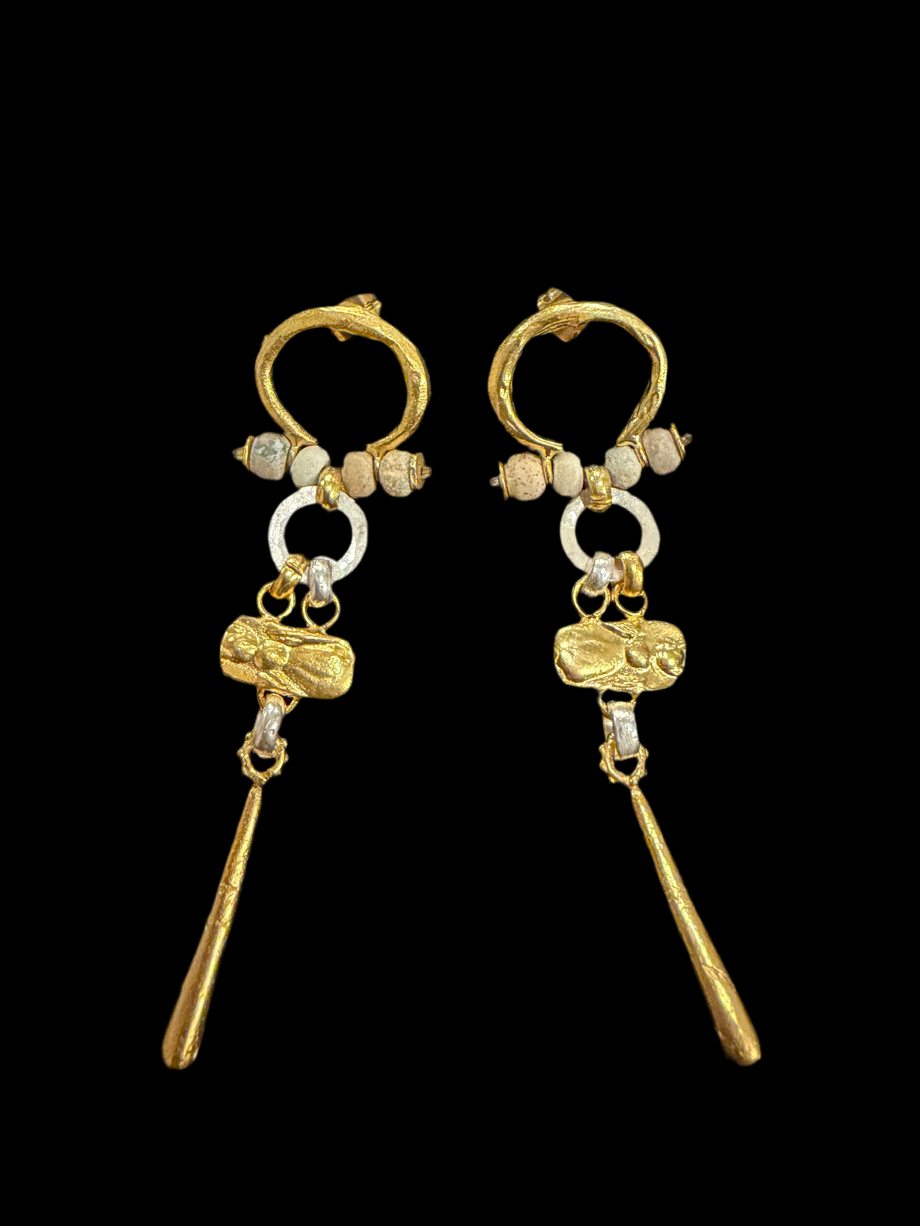 Relic Pendant Drop Earrings