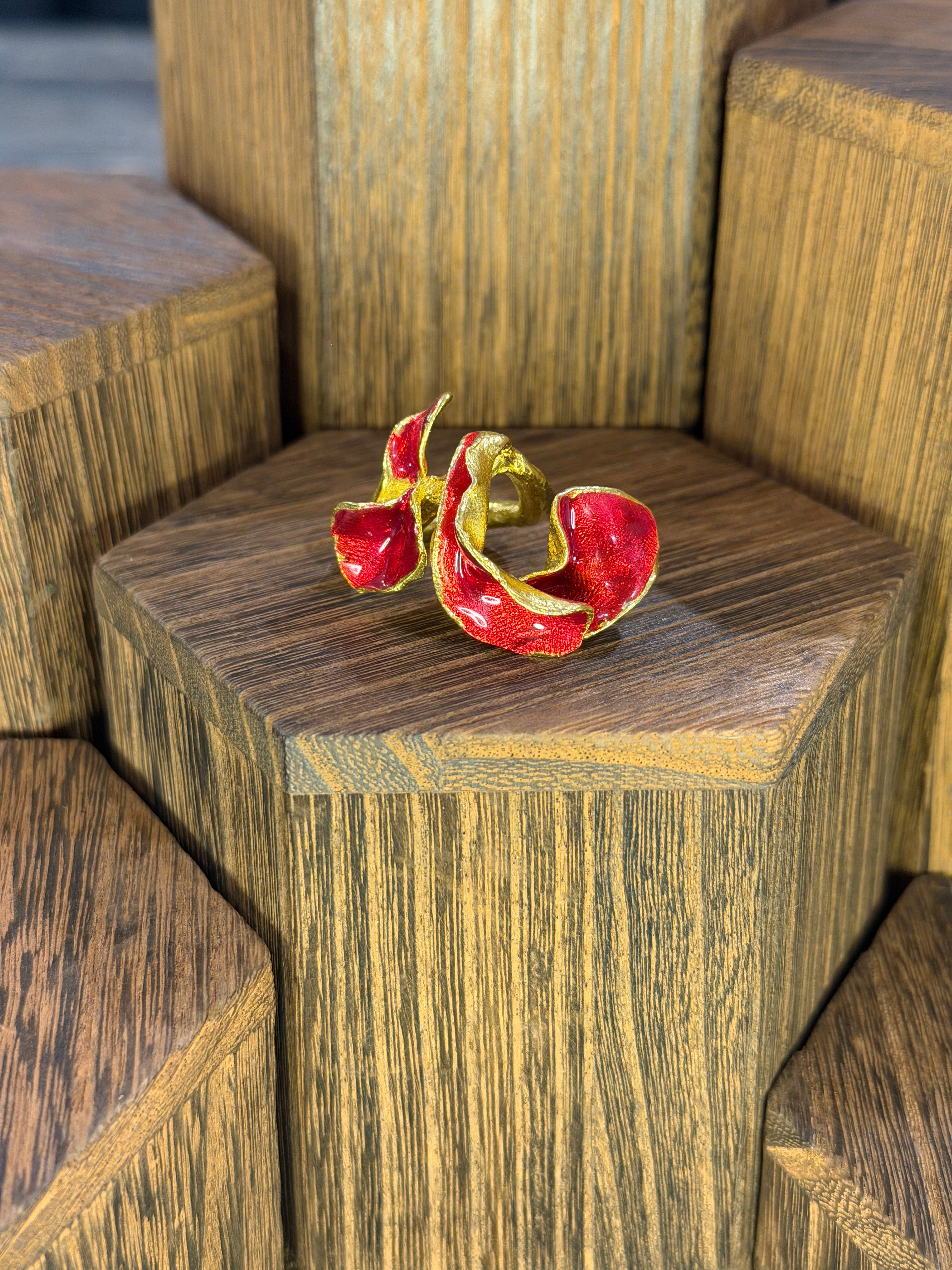 Enamel Bloom Ring