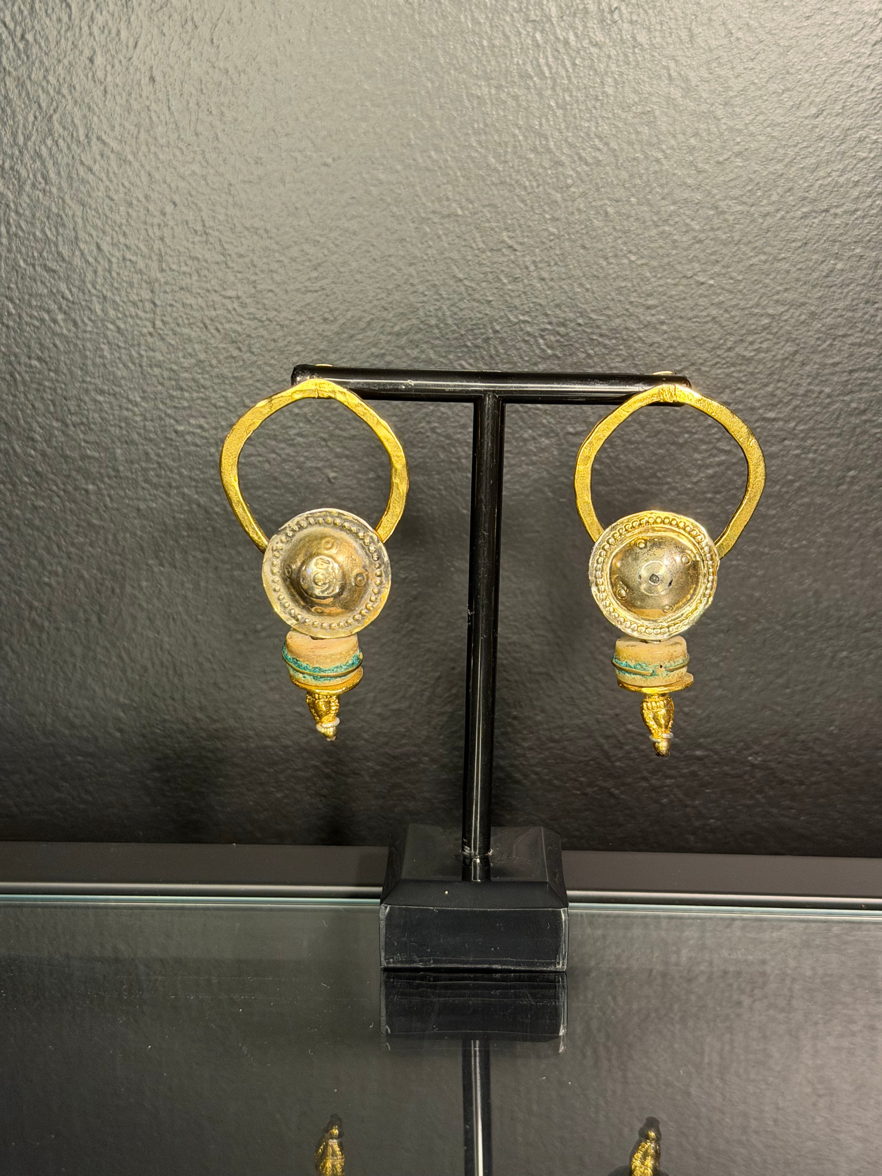 Relic Loop Drop Earrings