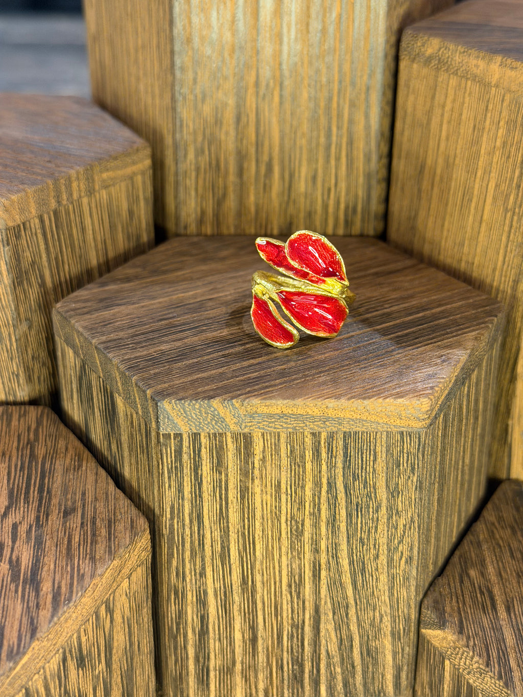 Enamel Bloom Ring