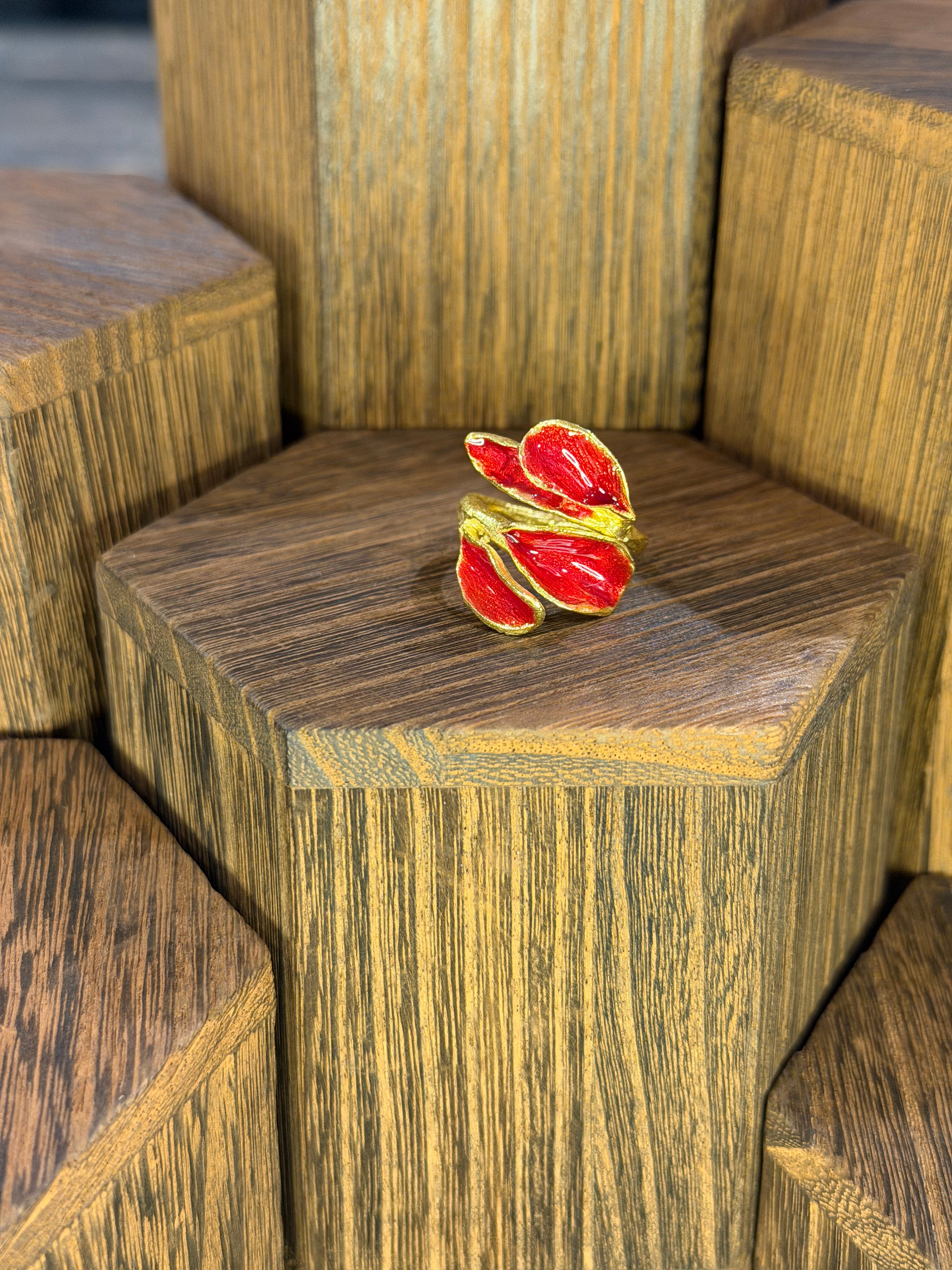 Enamel Bloom Ring