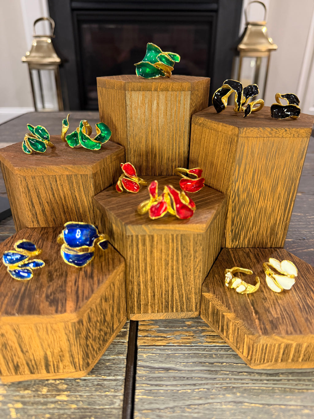 Enamel Bloom Ring
