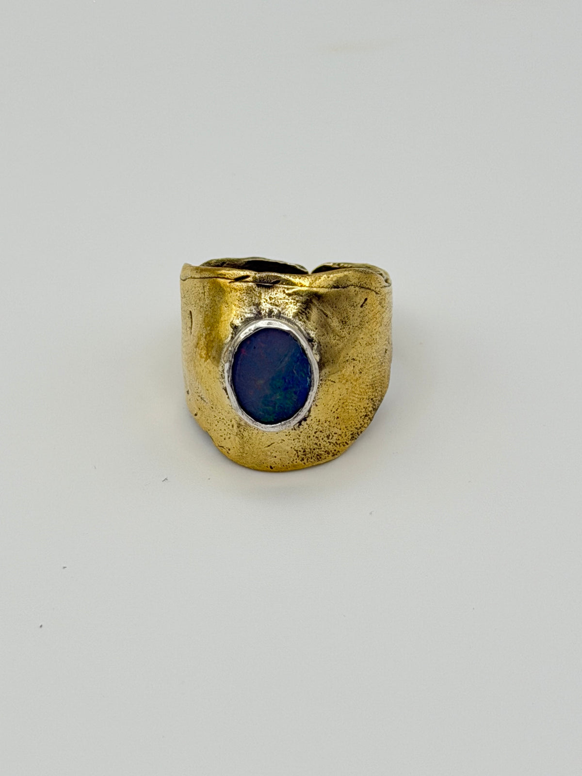 Glossy Gold Ring