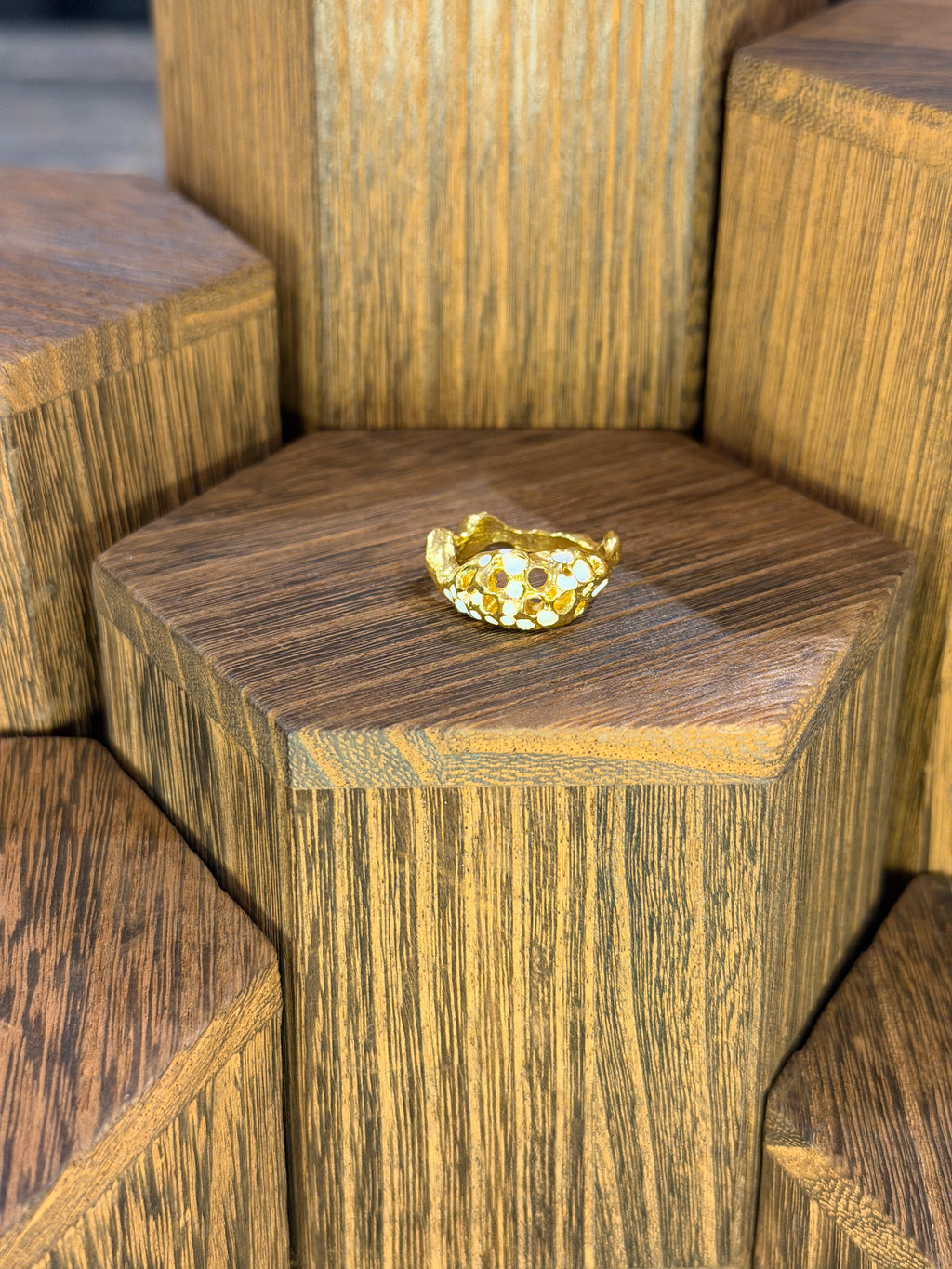 Enamel Bloom Ring