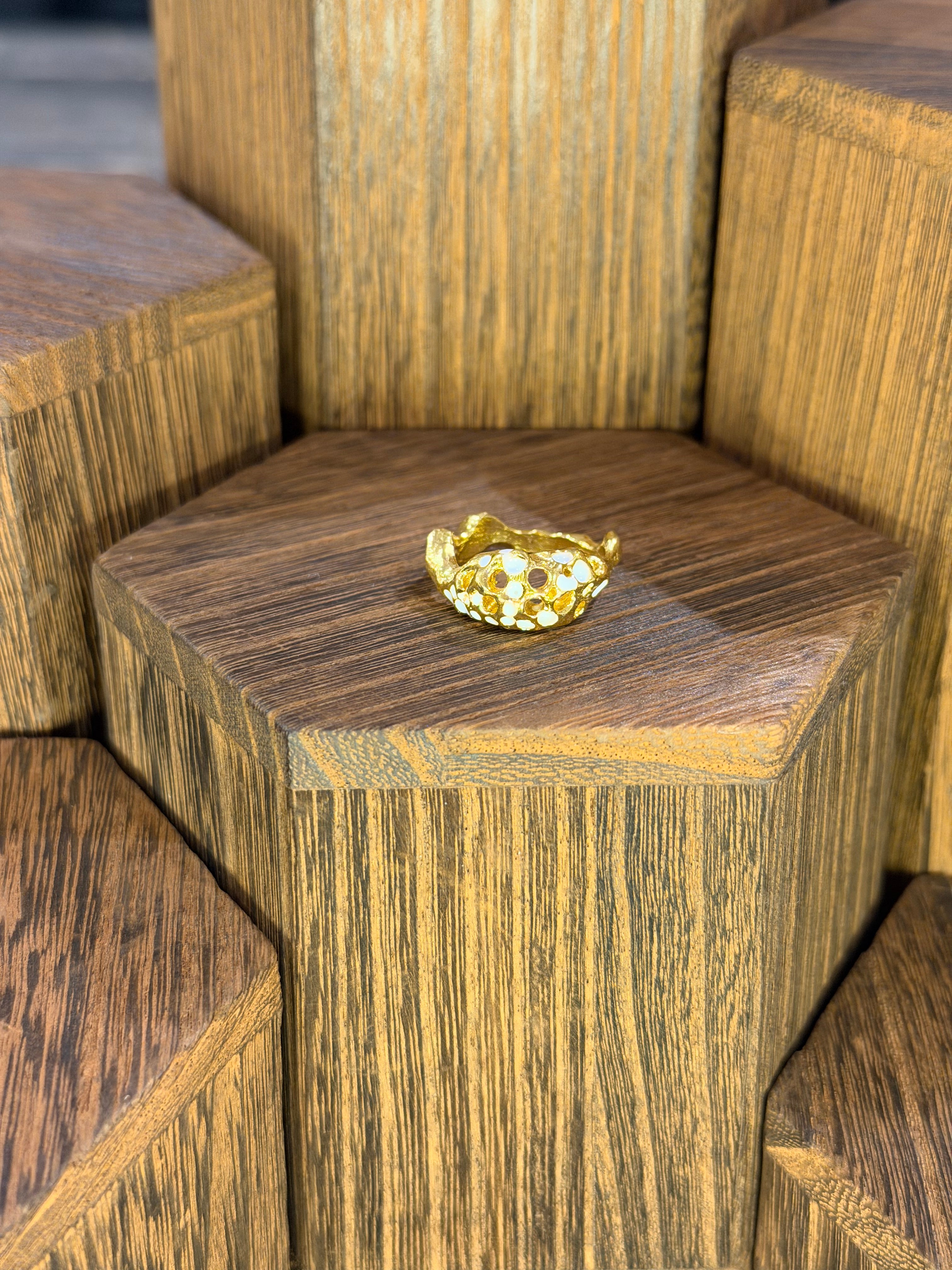 Enamel Bloom Ring
