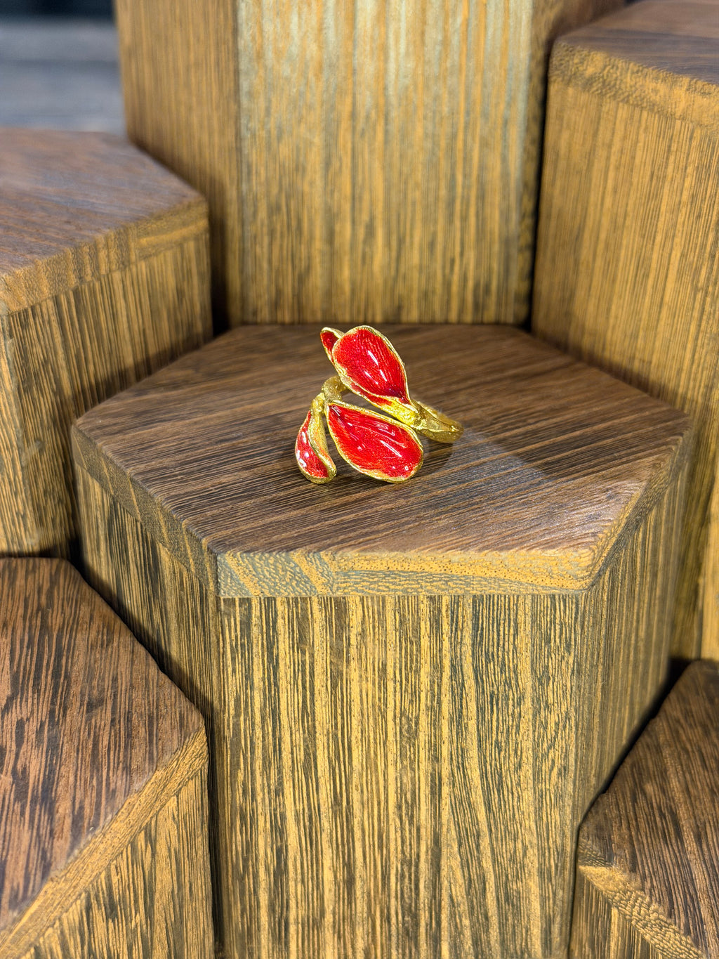 Enamel Bloom Ring