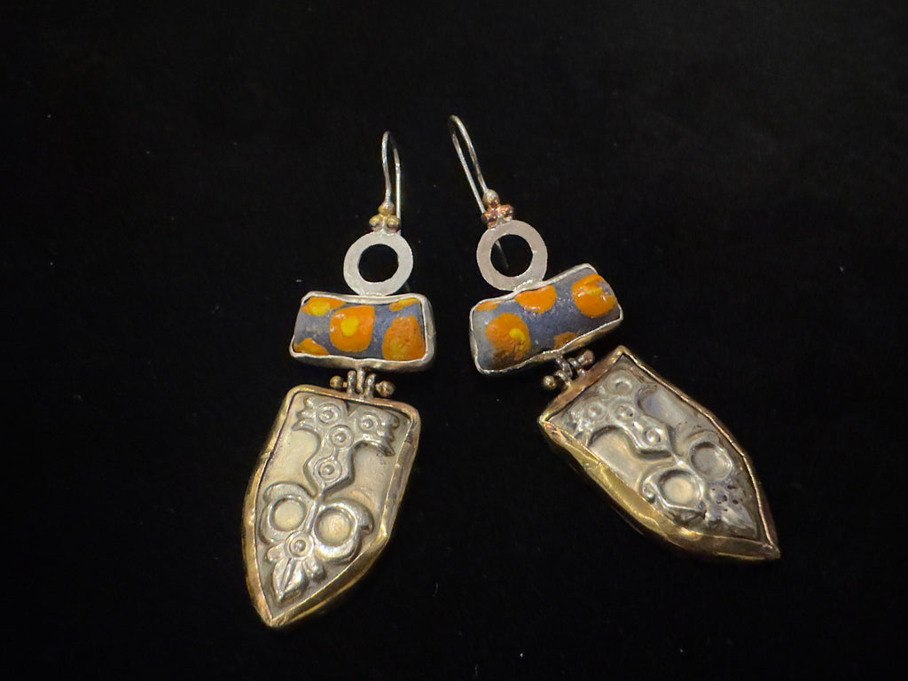 Antique Byzantine-Inspired Earrings -2