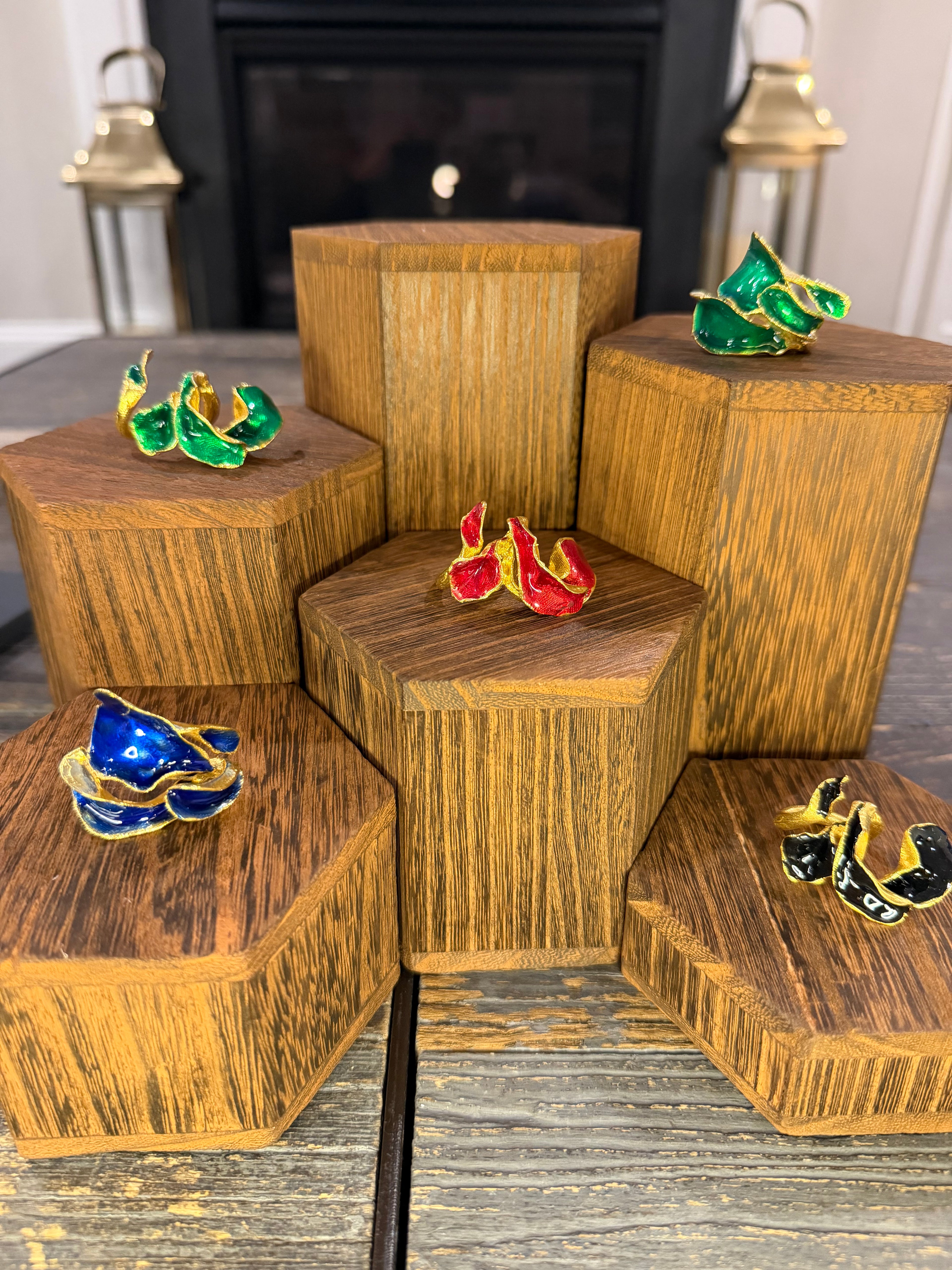 Enamel Bloom Ring