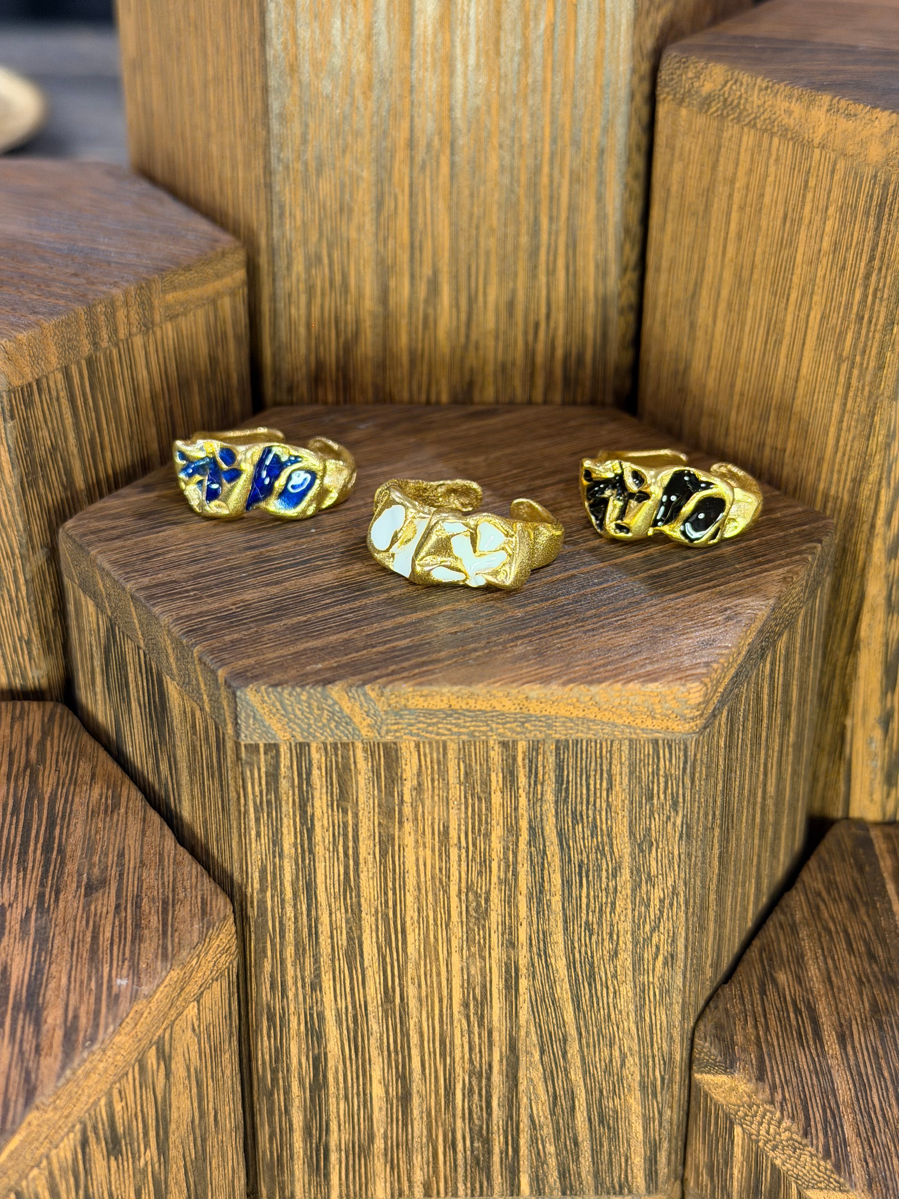 Enamel Bloom Ring