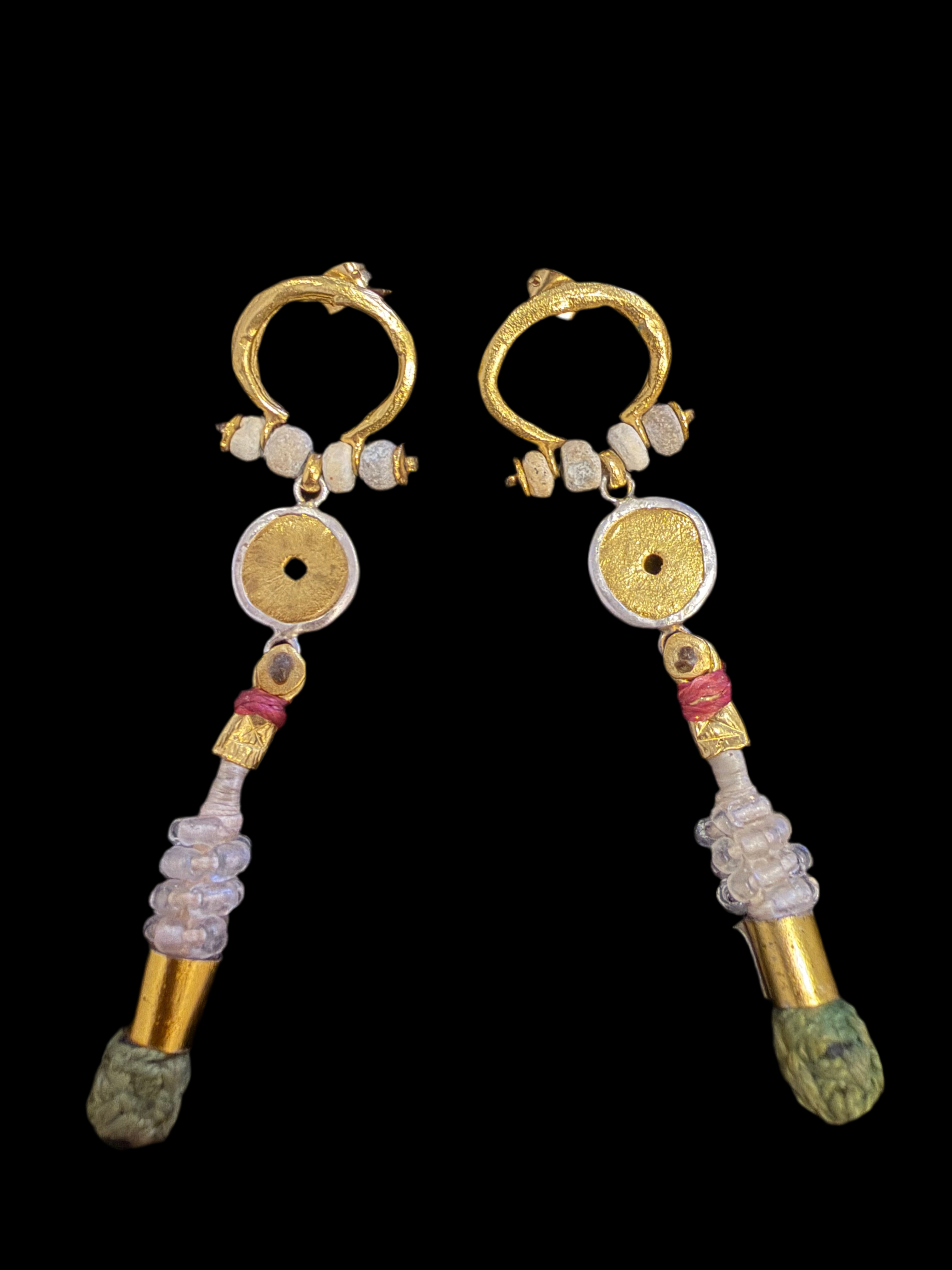 Relic Pendant Drop Earrings