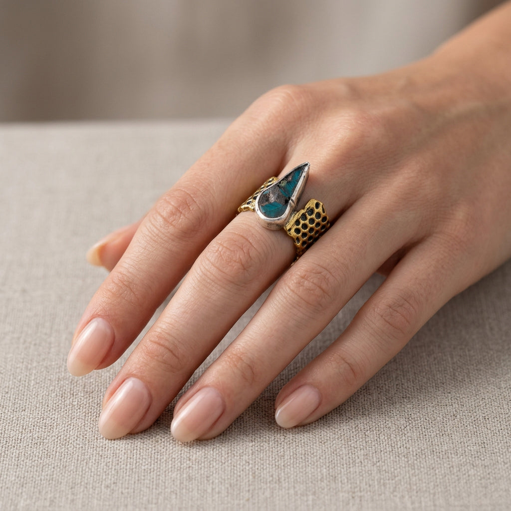 Turquoise Irregular Ring