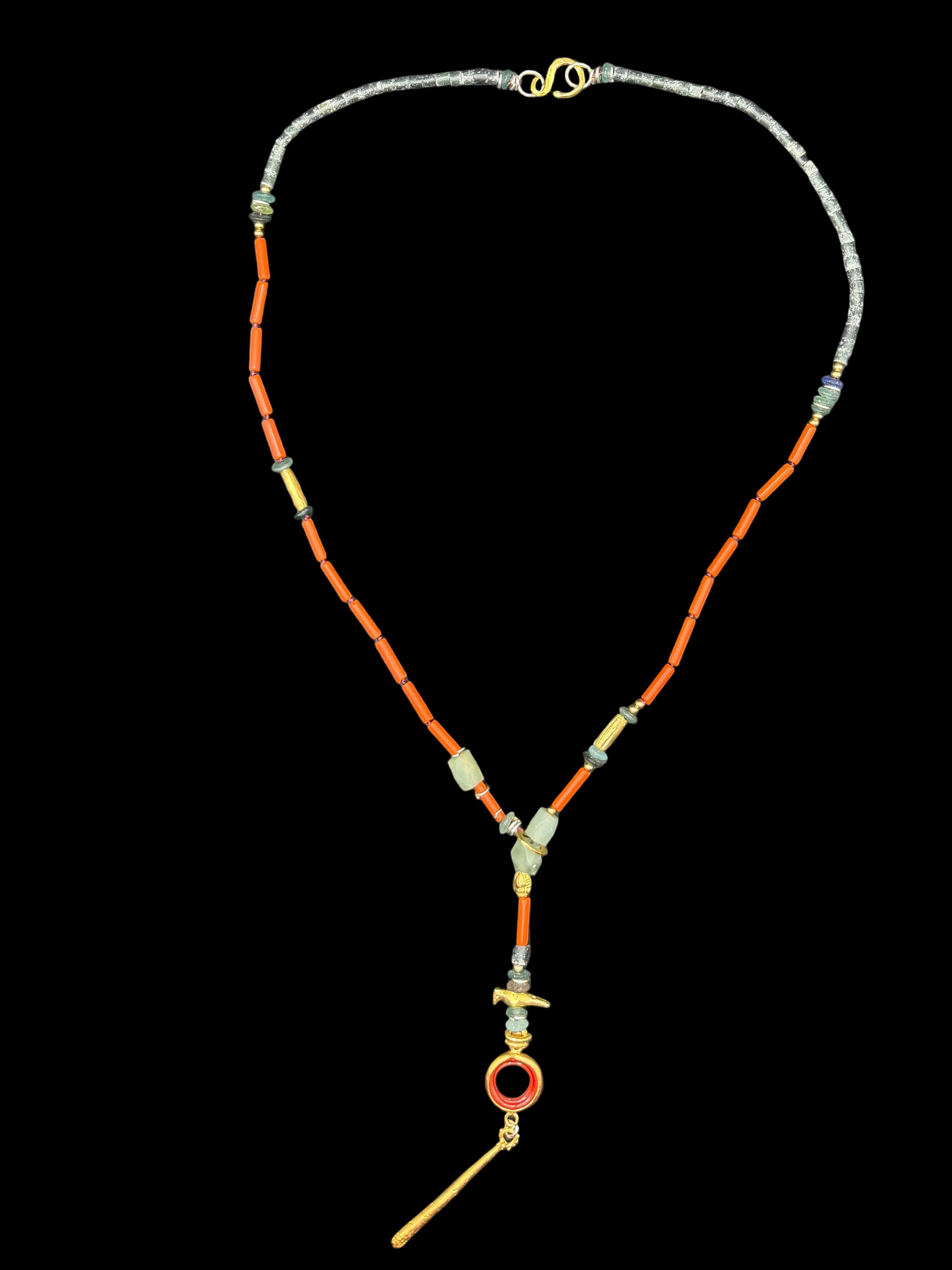 Bird Coral Necklace