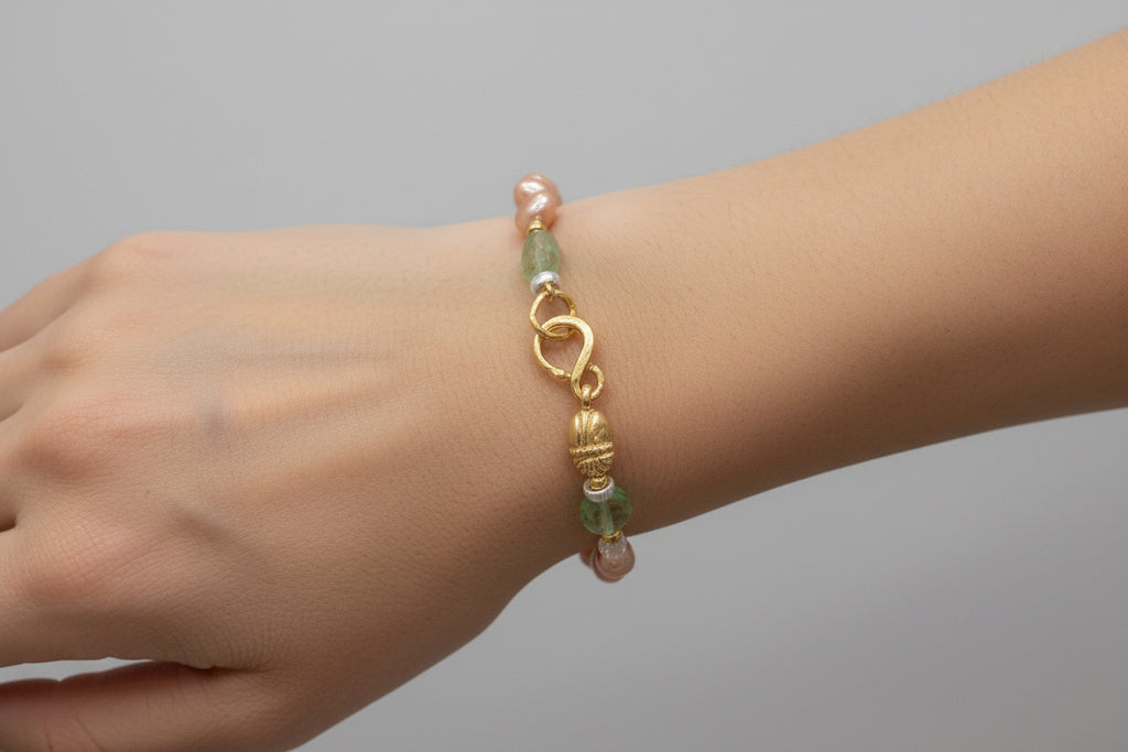 Pink Fresh-water Bracelet