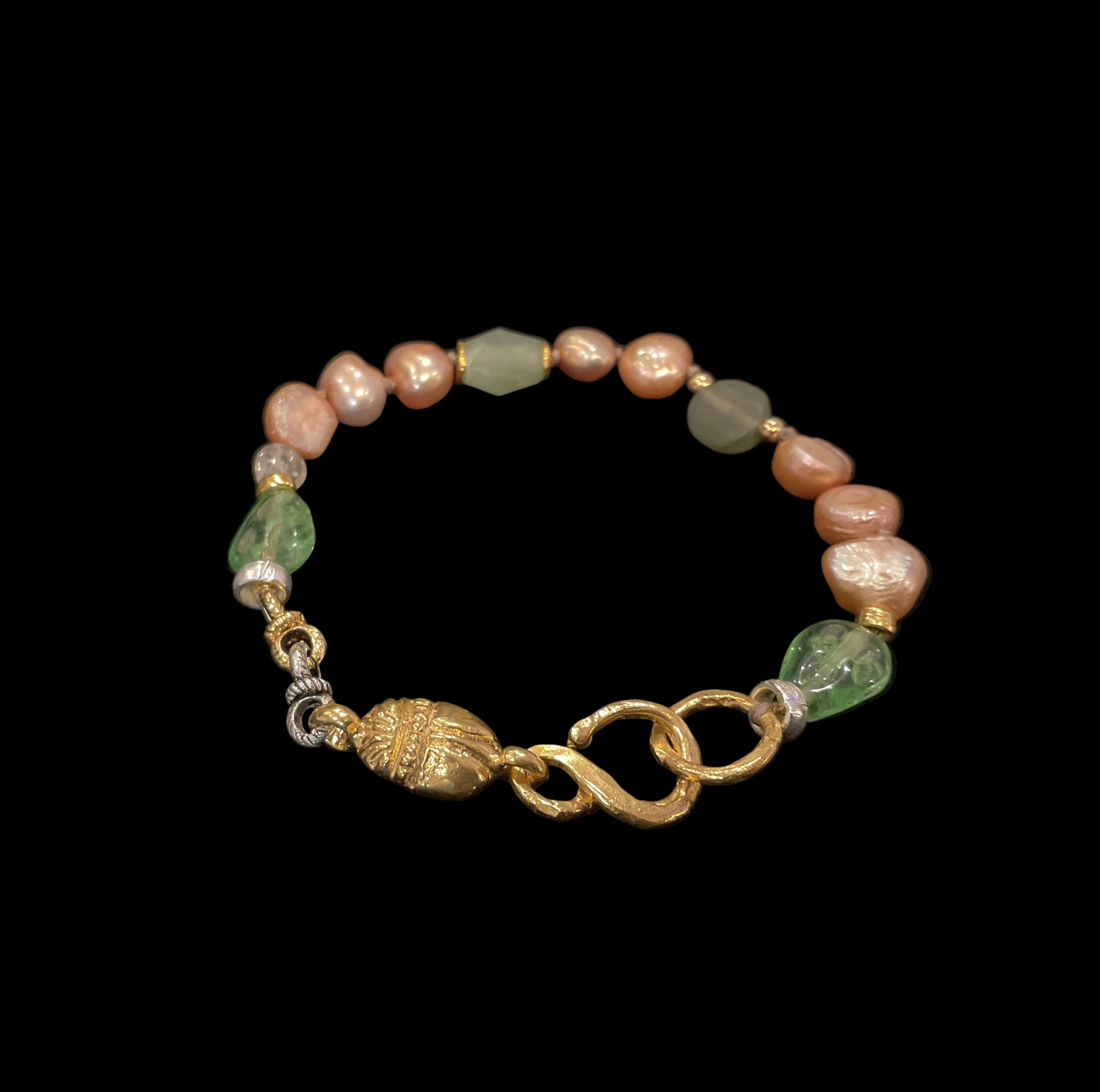 Pink Fresh-water Bracelet