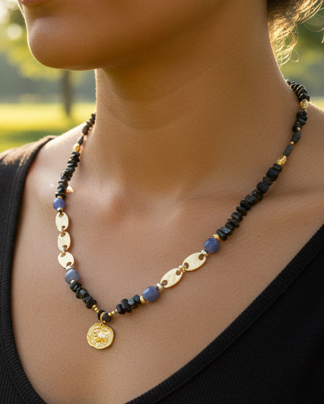 Midnight Lapis Necklace