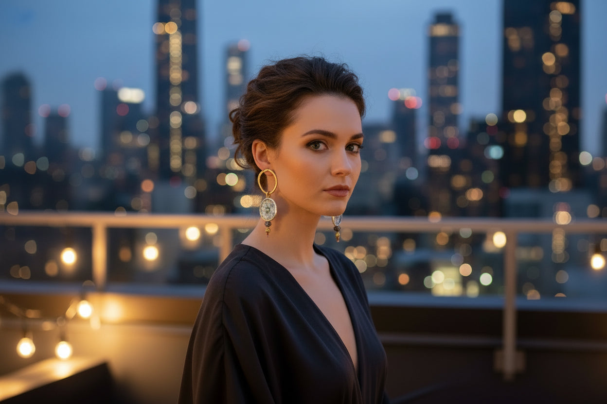 Iconic Halo Earrings