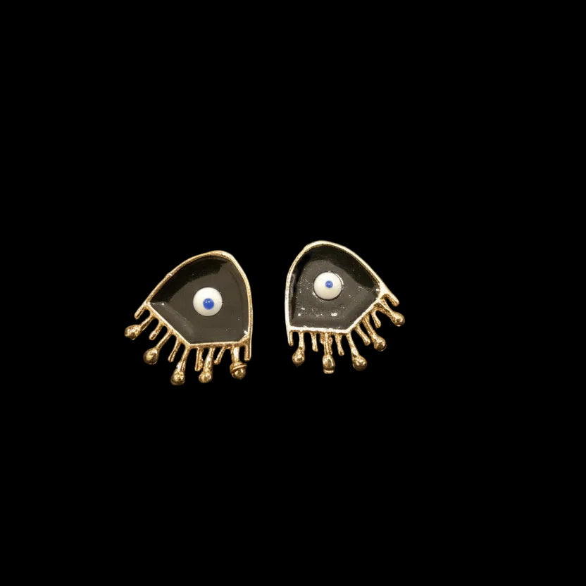 Evil Eye Stud Earrings