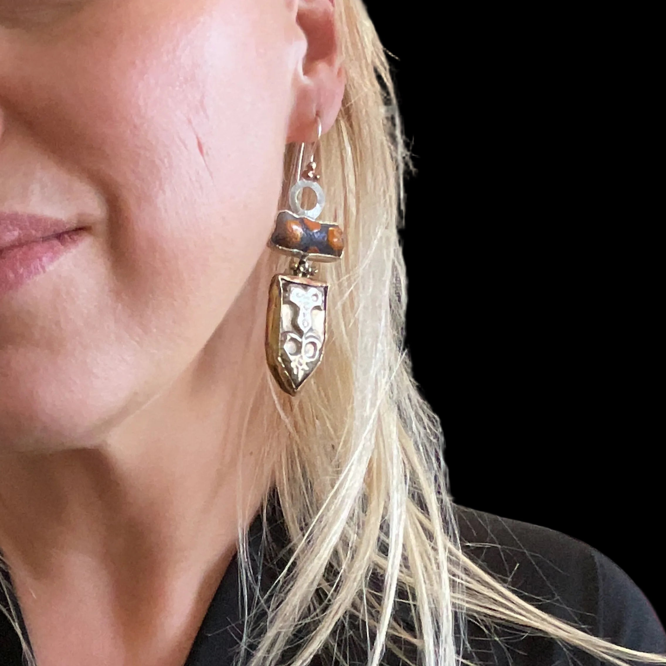 Antique Byzantine-Inspired Earrings -2