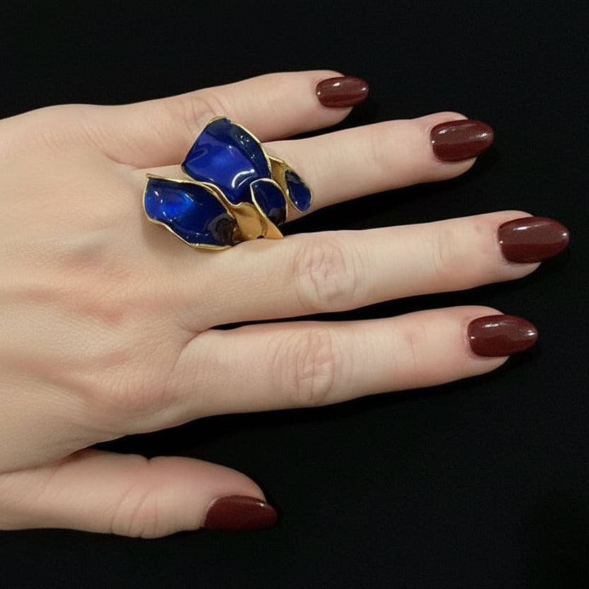 Enamel Bloom Ring