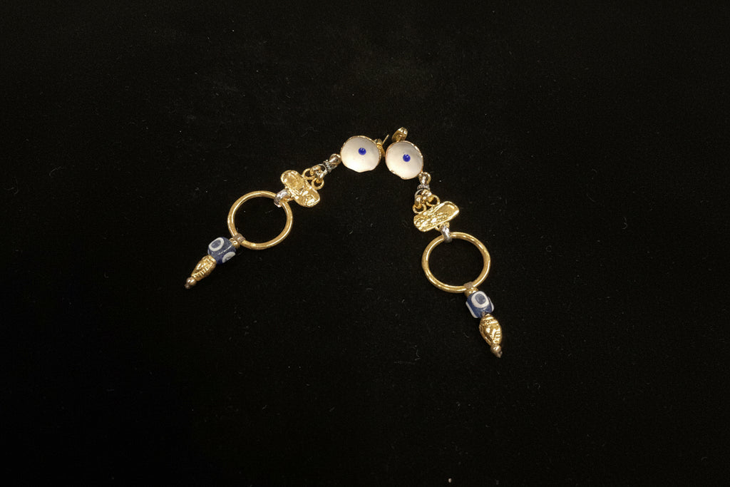 Evil Eye Drop Earings